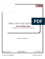 BSLI SecurePlus Plan FAQ v1.0