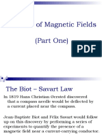 Sources of Magnetic Fields