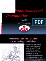 Ventilator Associated Pneumonias