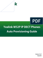 Yealink W52P IP DECT Phones Auto Provisioning Guide V73 27