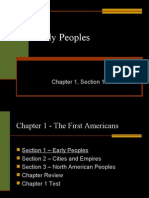 Early Peoples: Chapter 1, Section 1