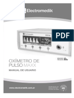 Oximetro Maxx ManualUsuario