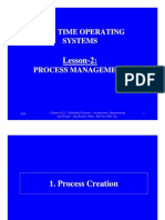 Real Time Operating Real Time Operating Systems Systems: Lesson Lesson - 2: 2