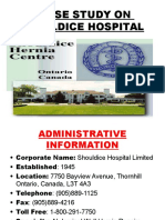 A Case Study On Shouldice Hospital