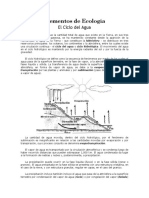 Elementos de Ecología - CICLO DEL AGUA