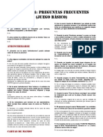 FAQ, Recopilación de Reglas y Reglas Caseras