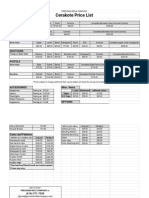 Official Cerakote Price List January 2017 XLSX - Sheet1