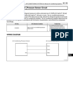 Pressure Sensor Circuit Toyota Corolla