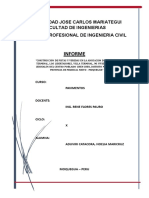 Informe Visita A Campo - Libertadores Pistas y Veredas