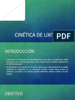 Cinética de Lixiviación