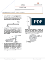 Examen Final - Dinámica