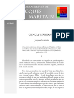 Maritain, Jacques - 10 - Ciencia y Sabiduría