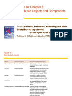 Slides For Chapter 8: Distributed Objects and Components