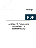 #10 Principales Indicadores de Mantenimiento PDF