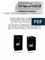 TOEZ-S616-10.2 VS-616 G2 Instructions (460V 0.4K To 18.5K)