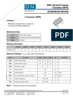 SMD General Purpose Transistor (NPN)