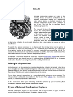 Principle of Operation:: Unit Iii