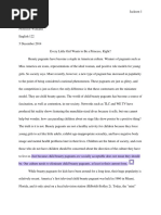 Toulmin Argument Essay PDF