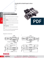 Iso Hstar: Solenoid and Pilot Actuated Spool Valves