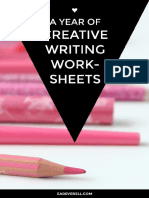 Creative Writing Worksheets by Eva Deverell