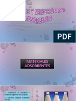 Tipos de Absorbentes