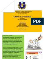 Curriculo Cerrado