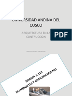 A-110 Transportes y Comunicaciones