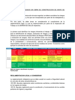 Prevencion de Riesgos en Obra de Construccion de Muro de Contencion