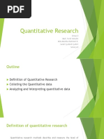 Quantitative Research