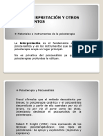 Etchegoyen de Ña Interpretación y Otros Instrumentos