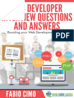 Web Developer Interview Questions PDF