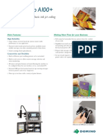 The Domino A100+: Setting The Standard For Basic Ink Jet Coding