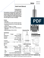 5555 Back Pressure Valve, Double Seated (Balanced) : Series