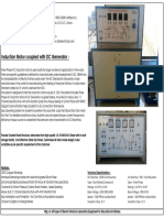 Ac Motor Coupled With DC Generator