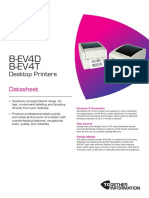 Toshiba B-EV4 Datasheet