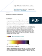 Measuring Severity of Tinnitus With A Visual Analog Scale