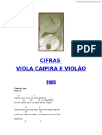 (Cliqueapostilas - Com.br) Cifras para Viola Caipira