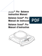 Manual Scout Pro SP 602