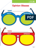 Fact Opinion Glasses