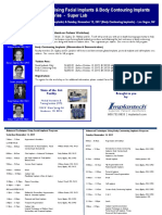 Advanced Techniques Using Facial Implants & Body Contouring Implants