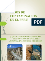 Casos de Contaminacion en El Peru