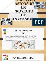 Elementos Basicos de Un Proyecto de Inversion Grupo 4