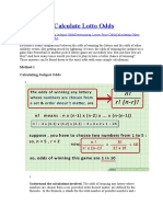 Probability Calculation