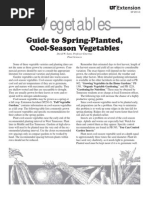 Guide To Cool Season Vegetables