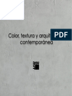 Color Textura y Arquitectura Contemporanea PDF