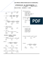 Evaluacion de Trigonometria-4to