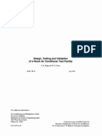 Design Testing and Validation of Room Air Conditioner Test Facility