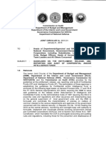 COA-DND-DBM-GCG-DILG Joint Circular 2015-01, Use of Confidential Funds