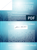 Objetivos de Las Firmas