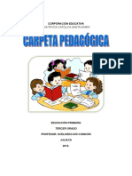 Carpeta Pedagogica Primaria